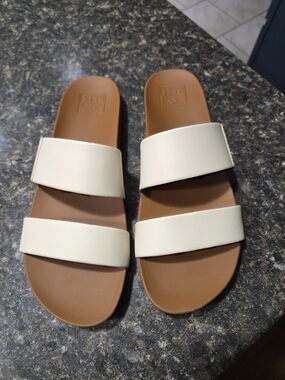 REEF Women’s Two-Strap  Slide Sandals